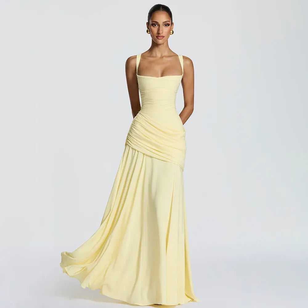 Elegant Sleeveless Flared Dress Belle & Voile