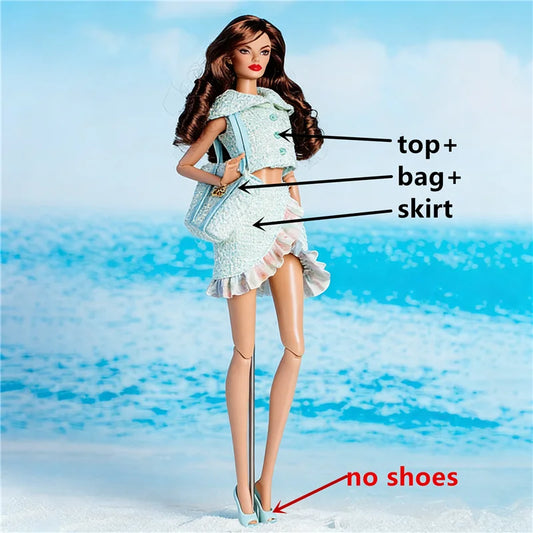 Fashion Designed styles Toy accessories dressess clothes for your BB Xianxian FR 1/6 scale dolls Supermodel Dolls