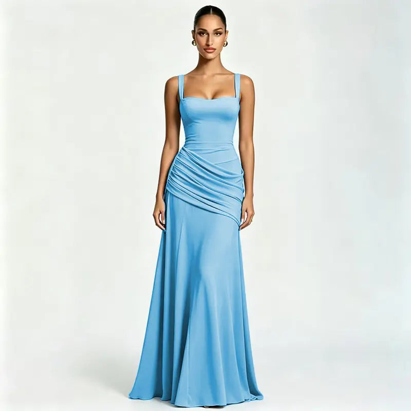 Elegant Sleeveless Flared Dress Belle & Voile