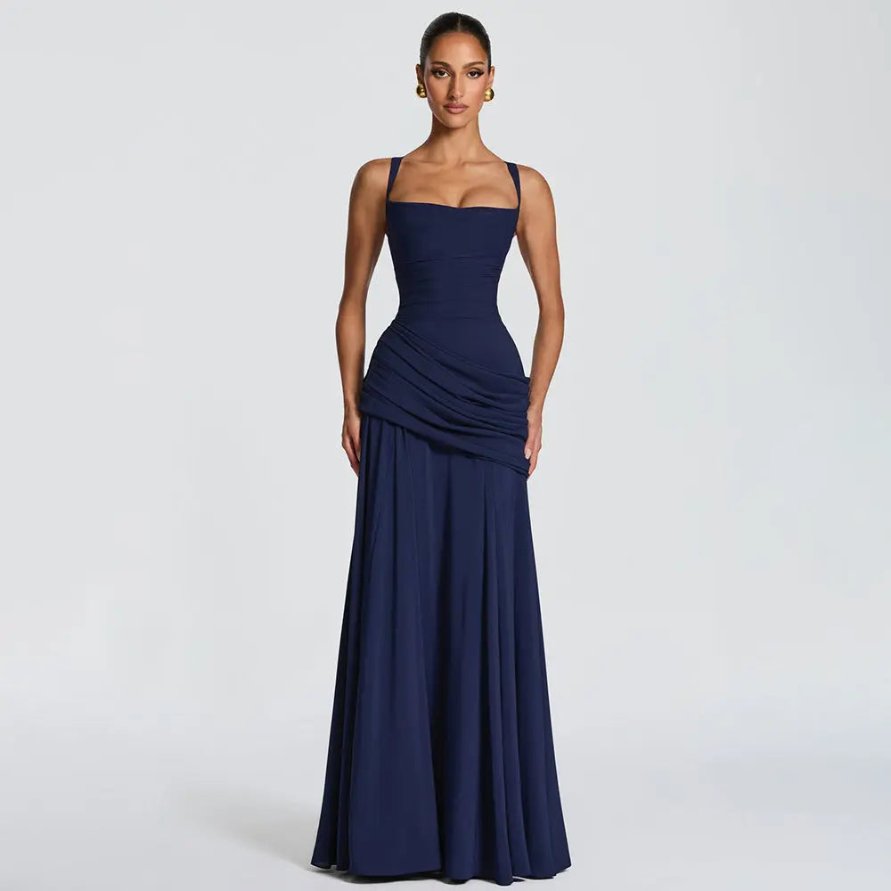 Elegant Sleeveless Flared Dress Belle & Voile