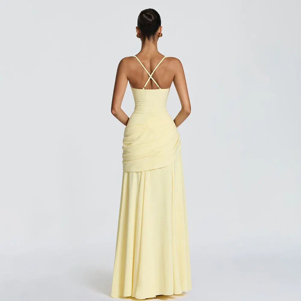 Elegant Sleeveless Flared Dress Belle & Voile