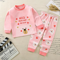 Kids Clothes Children Sets Children's Clothing Boys Girls Cotton Autumn Winter Clothing Pants Sleepwear Underwear Christmas Gift
