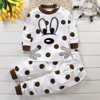 Kids Clothes Children Sets Children's Clothing Boys Girls Cotton Autumn Winter Clothing Pants Sleepwear Underwear Christmas Gift
