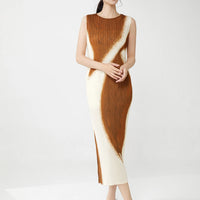 Women Clothing Wholesale Summer Ladies Fashion Dresses High Quality Stretch Sleeveless Dresses