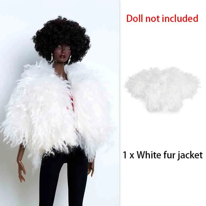 1/6 Doll Clothes Accessories Trendy Street Style Xianxian Supermodel COOL GIRL3 Cool Modern Girl Clothes For 30cm Babi Dress Up