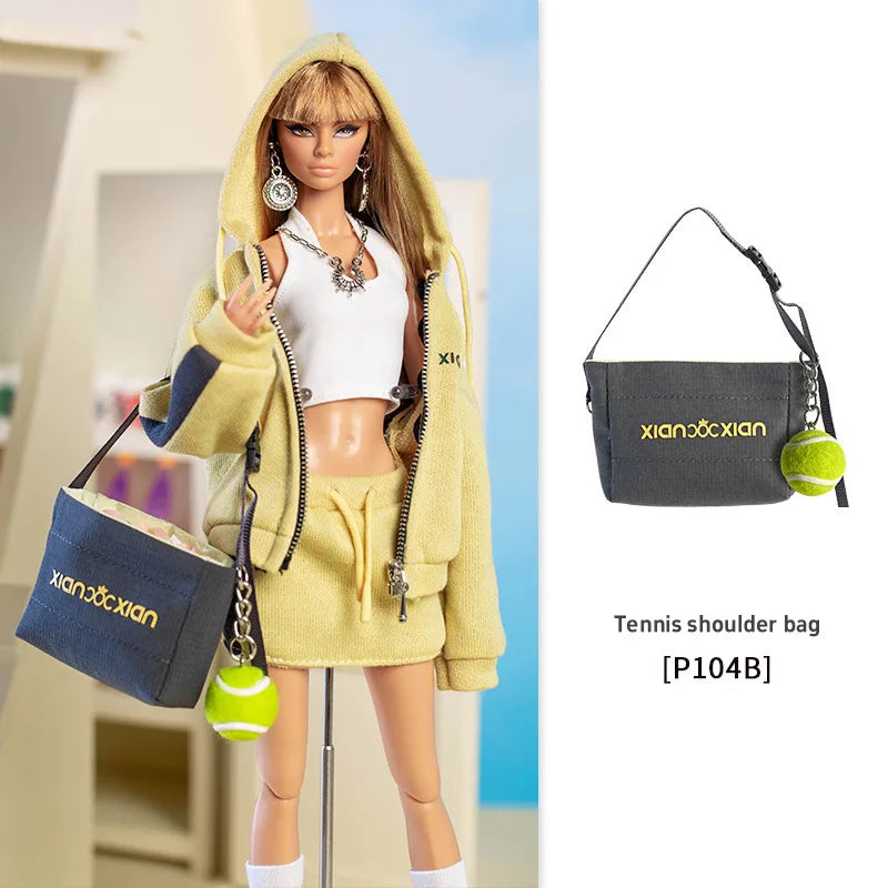 For 30cm Xianxian Supermodel Accessory Clothes Accessory Apres Series Fashion Casual Sportswear Trend Dress Up Set For 1/6 Babi