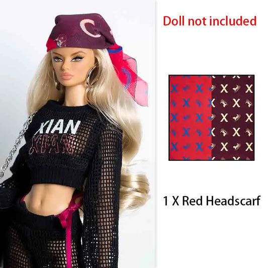 1/6 Doll Clothes Accessories Trendy Street Style Xianxian Supermodel COOL GIRL3 Cool Modern Girl Clothes For 30cm Babi Dress Up