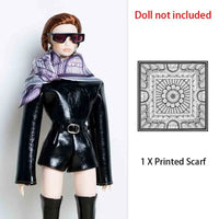 1/6 Doll Clothes Accessories Trendy Street Style Xianxian Supermodel COOL GIRL3 Cool Modern Girl Clothes For 30cm Babi Dress Up