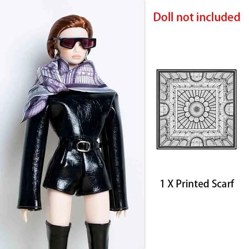 1/6 Doll Clothes Accessories Trendy Street Style Xianxian Supermodel COOL GIRL3 Cool Modern Girl Clothes For 30cm Babi Dress Up