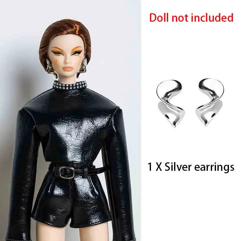 1/6 Doll Clothes Accessories Trendy Street Style Xianxian Supermodel COOL GIRL3 Cool Modern Girl Clothes For 30cm Babi Dress Up