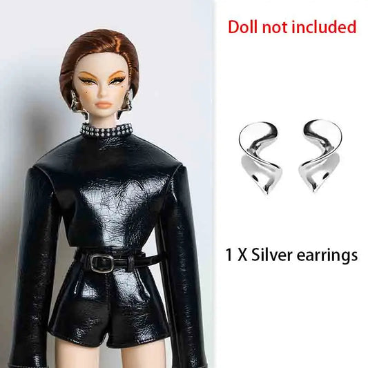 1/6 Doll Clothes Accessories Trendy Street Style Xianxian Supermodel COOL GIRL3 Cool Modern Girl Clothes For 30cm Babi Dress Up