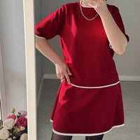 2025 New Women's Clothing Sets - Elegant Blouses Short Skirts and Knitted Tops