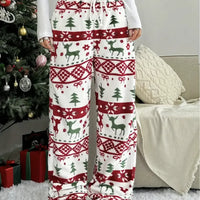 Women's clothing elegant casual fashionable outdoor sports warm home, elastic autumn and winter long pants Women's clothing