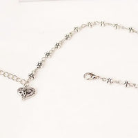 New Fashion Women Silver Color Bead Chain Anklet Ankle Bracelet Barefoot Sandal Beach Foot Jewelry Fashion Accessory