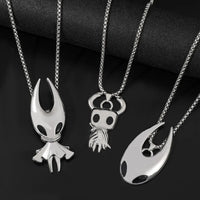 Fashion gaming jewelry accessories, Hollow Knight-themed necklace, popular game Silk Song hip-hop necklace accessory