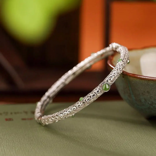 Jewelry Accessories Fashion Bracelet Vintage Ethnic Style Fortune Bracelet Handicraft Luxury Exquisite Hand Bangle Decoration