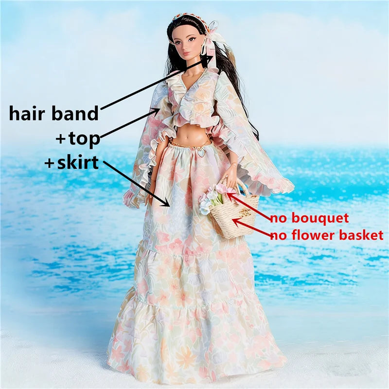 Fashion Designed styles Toy accessories dressess clothes for your BB Xianxian FR 1/6 scale dolls Supermodel Dolls