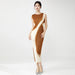 Women Clothing Wholesale Summer Ladies Fashion Dresses High Quality Stretch Sleeveless Dresses