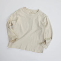 Children's Clothing 2024 New Spring Bottom Shirt Children's Long Sleeved T-shirt Baby Top Casual and Trendy Style
