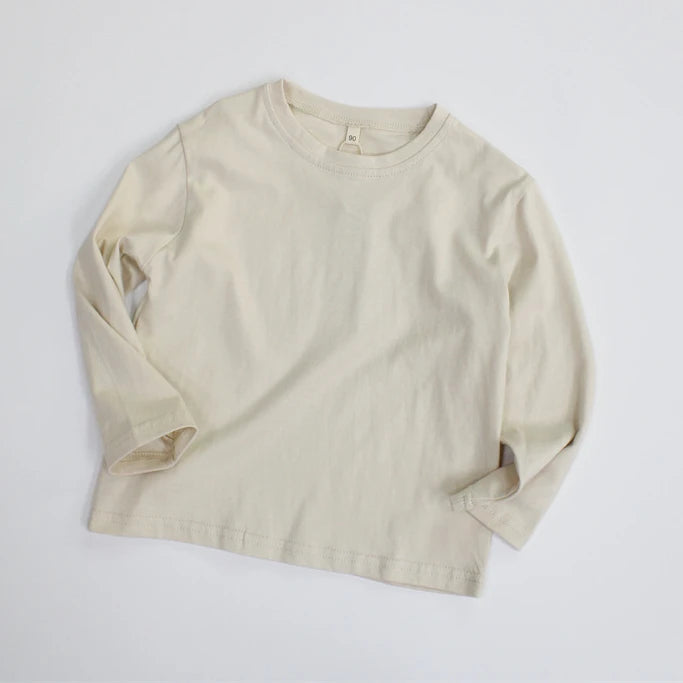 Children's Clothing 2024 New Spring Bottom Shirt Children's Long Sleeved T-shirt Baby Top Casual and Trendy Style