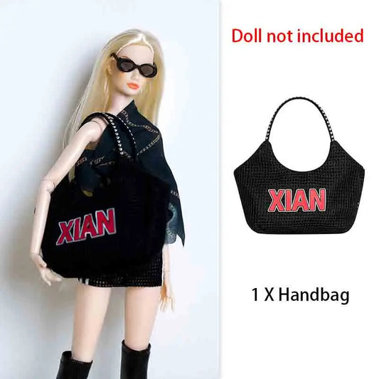 1/6 Doll Clothes Accessories Trendy Street Style Xianxian Supermodel COOL GIRL3 Cool Modern Girl Clothes For 30cm Babi Dress Up