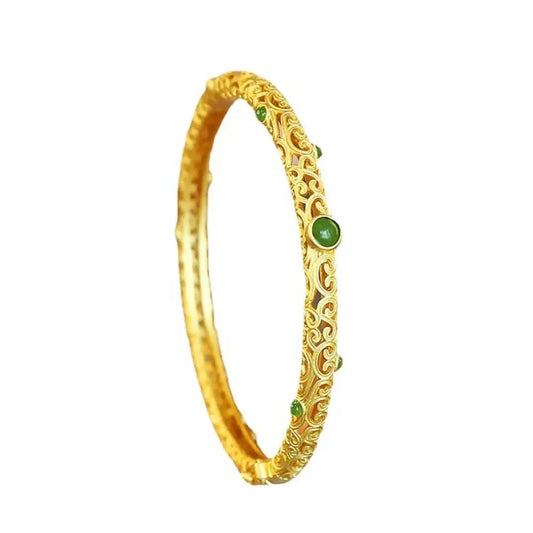 Jewelry Accessories Fashion Bracelet Vintage Ethnic Style Fortune Bracelet Handicraft Luxury Exquisite Hand Bangle Decoration