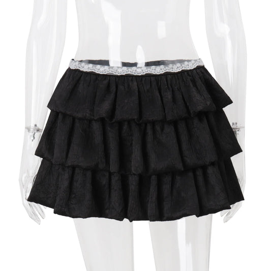 Women's Clothing 2026 Spring New Fashion Sweet Temperament Pleated Cake Sexy Skirt