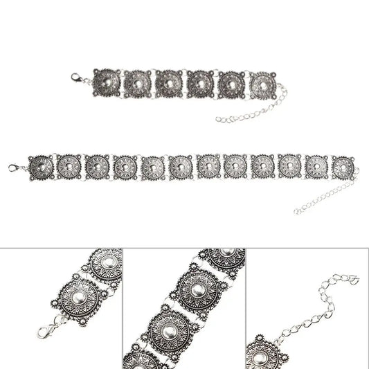 Fashion Vintage Jewelry  Accessories Boho Bracelets Necklace Neck Jewelry Wrist Jewelry