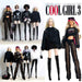 1/6 Doll Clothes Accessories Trendy Street Style Xianxian Supermodel COOL GIRL3 Cool Modern Girl Clothes For 30cm Babi Dress Up