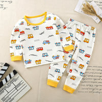 Kids Clothes Children Sets Children's Clothing Boys Girls Cotton Autumn Winter Clothing Pants Sleepwear Underwear Christmas Gift
