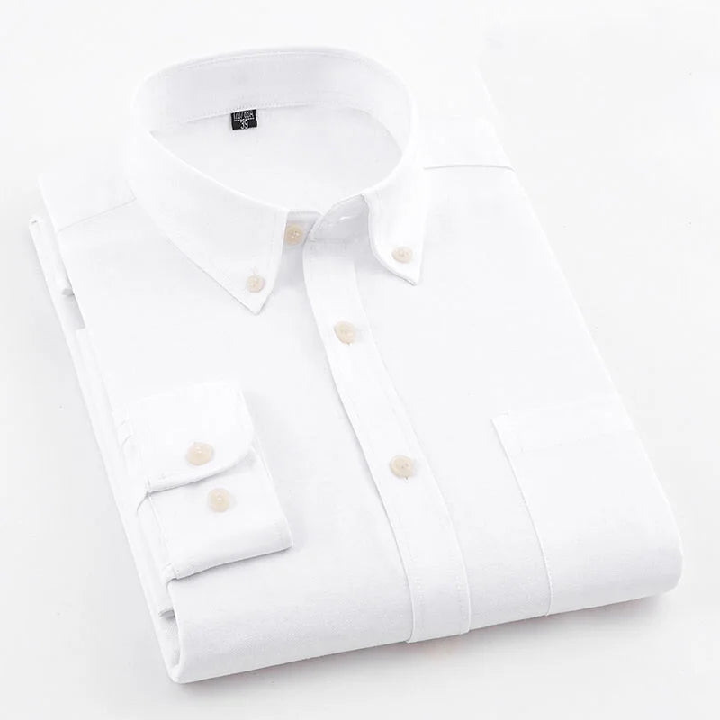 2023 Men's Clothing Spring Summer Autumn Thin Fashion Business Casual Formal Plaid Button Comfortable Turn-down Collar Shirts