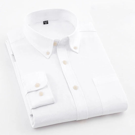 2023 Men's Clothing Spring Summer Autumn Thin Fashion Business Casual Formal Plaid Button Comfortable Turn-down Collar Shirts