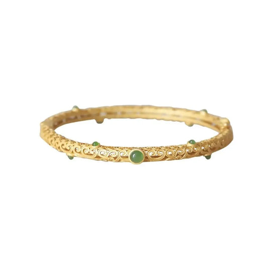 Jewelry Accessories Fashion Bracelet Vintage Ethnic Style Fortune Bracelet Handicraft Luxury Exquisite Hand Bangle Decoration