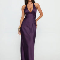 Slim Fit Deep V-Neck Dress Belle & Voile 