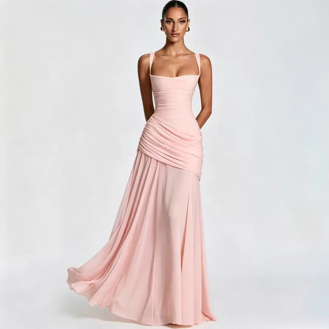 Elegant Sleeveless Flared Dress Belle & Voile